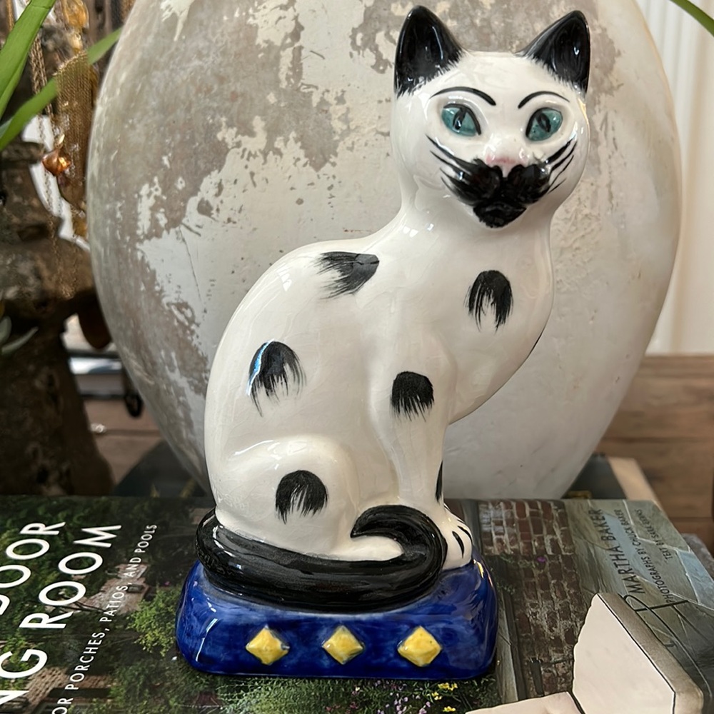 Made in England vintage cat